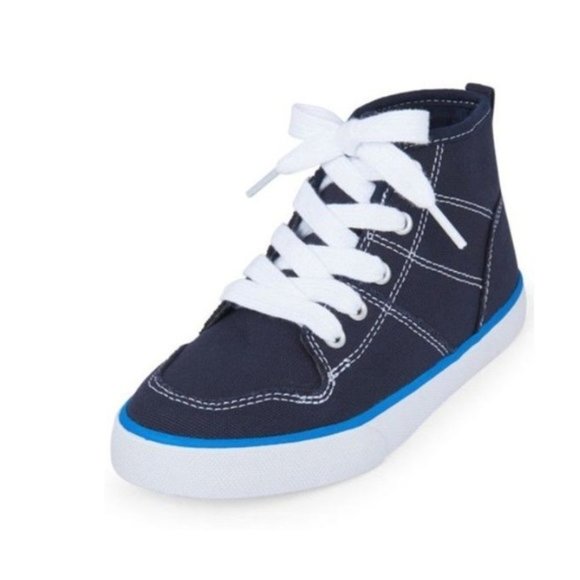 The Children's Place Boys' MidTop Rockstar Sneaker - Picture 1 of 2